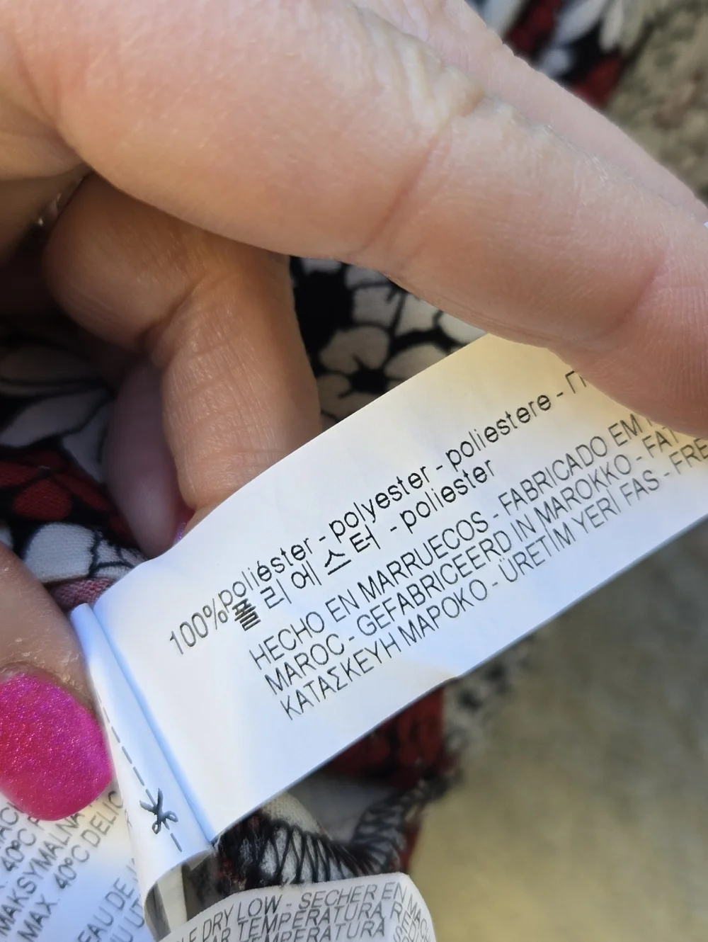 Zara Woman Red Floral Long-Sleeve Shift Dress Blogger Favorite - Picture 11 of 11